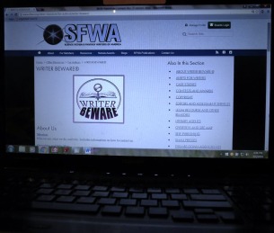 SFWA screen shot